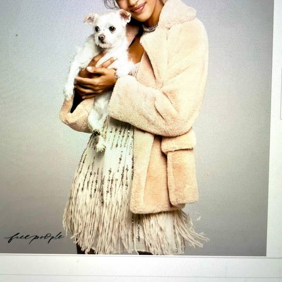 Free People Jackets & Blazers - Free People/Kate Faux Fur/ Apricot color